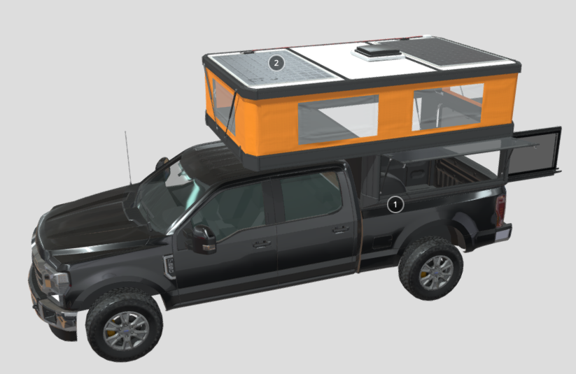 F-350 4x4 Tune Camper Overland Vehicle
